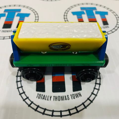 Flour Car with Removable Cargo (Mattel) Good Condition Wooden - Used