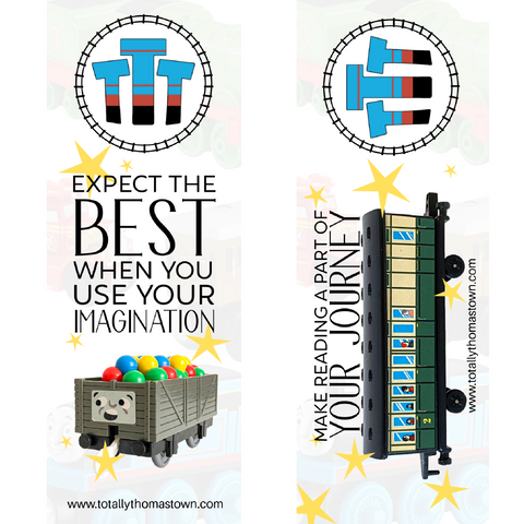 Totally Thomas Town Bookmark (Double-Sided)