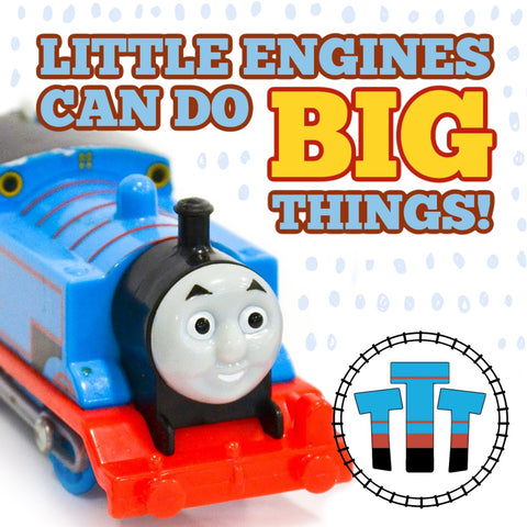 Totally Thomas Town Large Custom Thomas Sticker