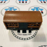 Brown Box Car with opening doors Used - TOMY