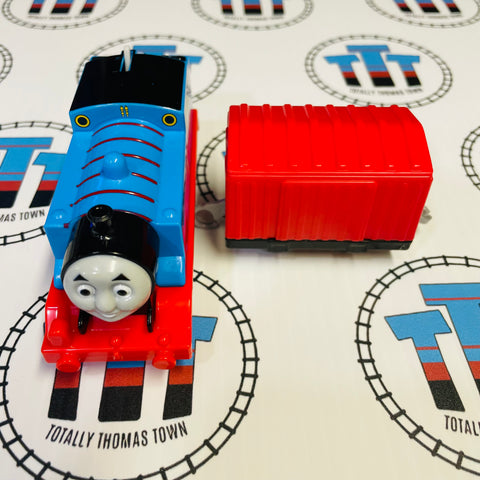 Thomas with Box Car (2013) Good Condition Used - Trackmaster Revolution
