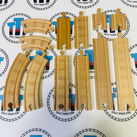 Straight and Curved Expansion Pack Thomas Brand Wooden - Used