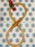 Dieselworks Figure 8 Set Ripped Sticker Wooden - Used