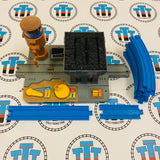 Thomas Water & Coal Station Set Missing Lamp Posts/Ladder Used - TOMY