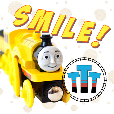 Totally Thomas Town Large Custom Molly Sticker