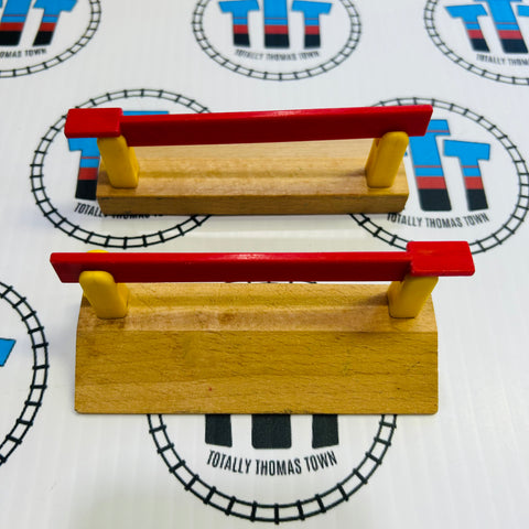 BRIO 33359 Level-Crossing Barriers Good Condition Wooden - Used
