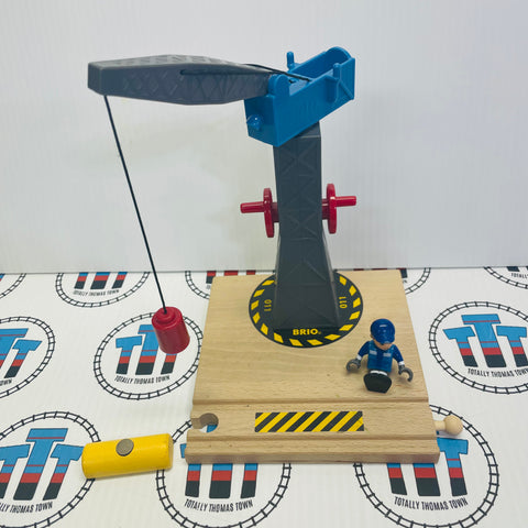 BRIO Tower Crane 33320 Wooden - Used