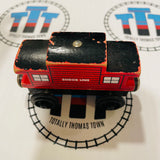 Sodor Line Caboose (Learning Curve 1994) Flat Magnet Rare Fair Condition Wooden - Used