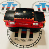 Sodor Line Caboose (Learning Curve 1994) Flat Magnet Rare Fair Condition Wooden - Used