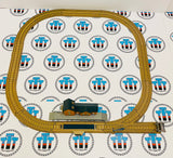 Thomas at the Station Set Used Missing Buffer Sign - Trackmaster