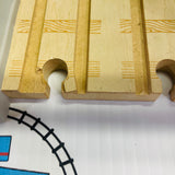 Knapford Station with Talking Sir Topham Hatt Chipped Track #2 (Doesn’t affect use) as Shown Rare Wooden - Usedl