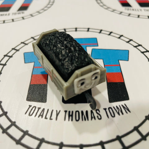Grey Troublesome Truck with Coal Pull Along Capsule Plarail - Used