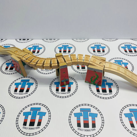 Wacky Track Bridge Wooden - Used