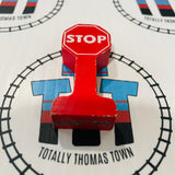 Stop Sign Retired Wooden - Used