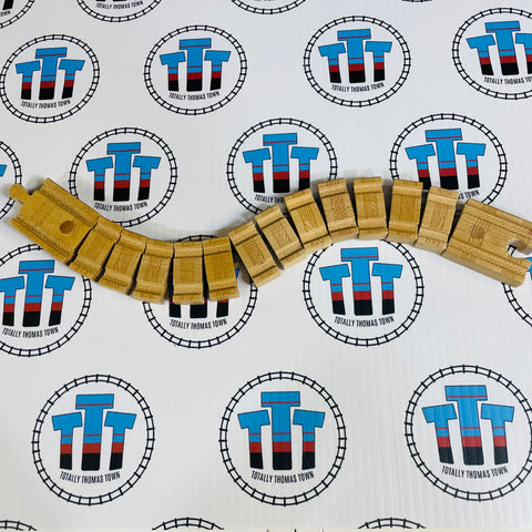 14" Wacky Track 1 Piece Thomas Brand Wooden - Used