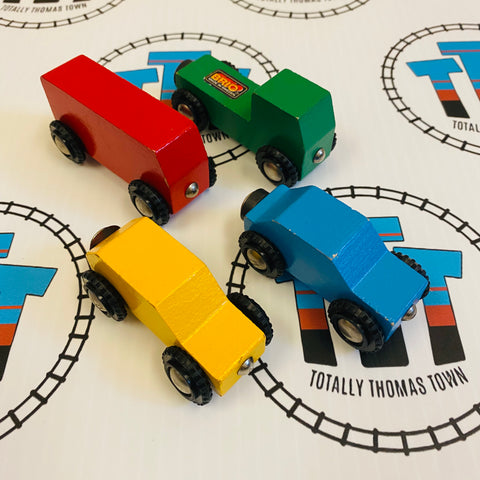 BRIO 33320 Vintage Mini Cars Wooden - Used