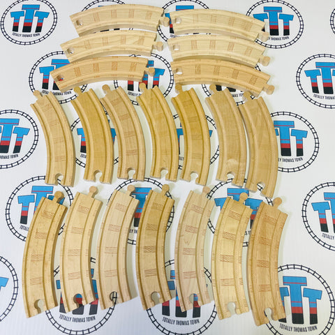 6.5" Curved Track Pack 20 Pieces - Thomas Brand