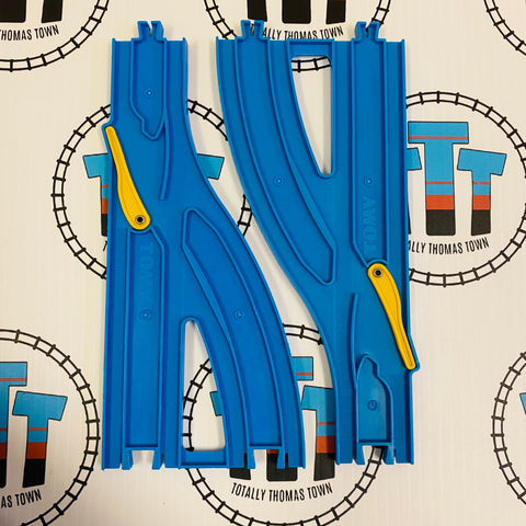 R-13 Double Track Switch Pack Used - TOMY