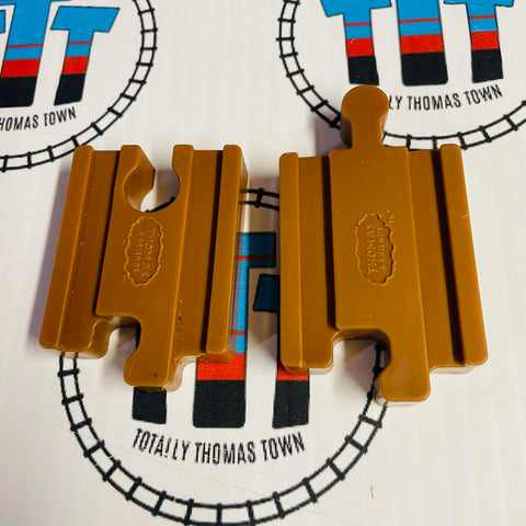 Track Adapters newer wooden track to older track (Mattel 2017) 2 Pieces - Thomas Brand