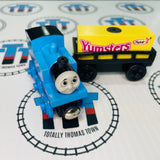 Thomas and the Yumster Car (Learning Curve 2000) Excellent Condition Wooden Rare - Used