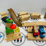 Treasure at the Mine Figure 8 Set with Thomas and Cargo Car with Cargo Modified Missing Door and Cargo Drop as Shown- Used