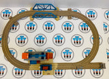 Sodor Lumber Yard Missing Buffer Sign Used - Trackmaster