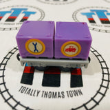 Chuggington Purple Wagon Pull Along Capsule Plarail - Used