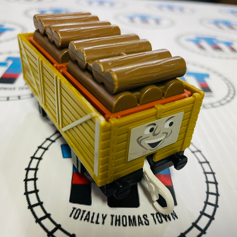 Troublesome Truck Yellow with Logs (2002) Used - TOMY