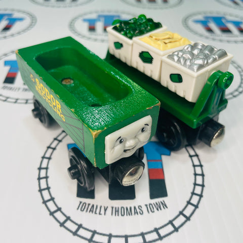 Recycling Cars without Rubber Piece (Learning Curve) Wooden - Used