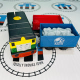 Philip and Cargo Cars Missing 1 Cargo Piece (2013 Mattel) Good Condition Used - Trackmaster Revolution