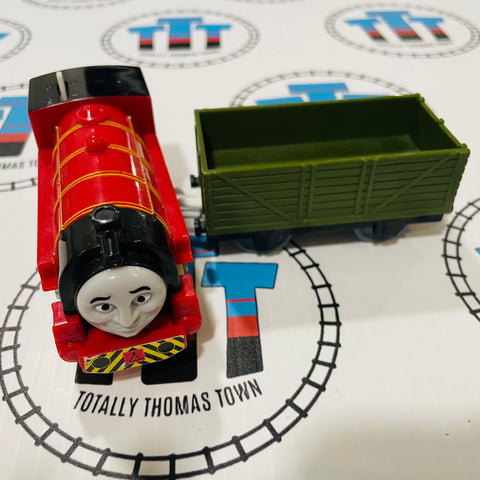 Victor with Cargo Car (2009 Mattel) Noisy Used - Trackmaster