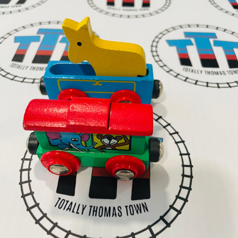 Animal Trains Generic Brand Wooden - Used