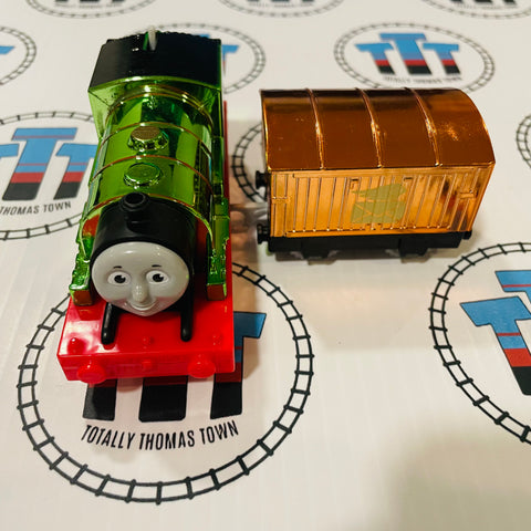 Celebration Percy and Cargo (2013 Mattel) Good Condition Used - Trackmaster Revolution
