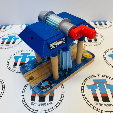 Sodor Wash Down Blue Good Condition Wooden - Used