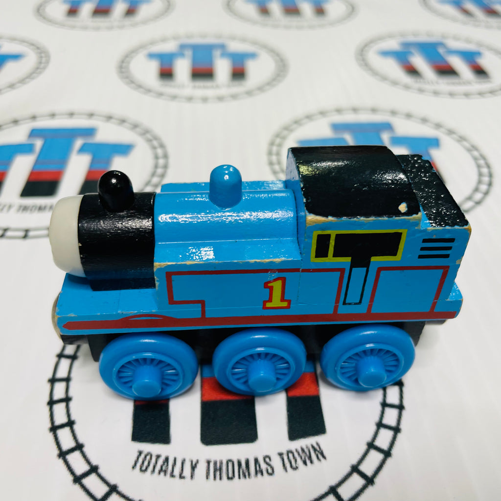 Thomas Learning Curve 1998 Rare Wooden Used Totally Thomas Town